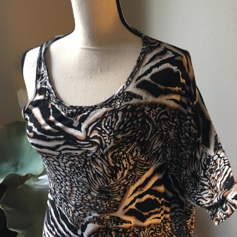 FCNY animal print top - Picture 2 of 5